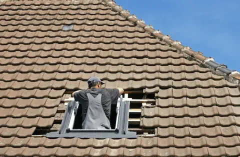 Pose de velux - Le Teilleul